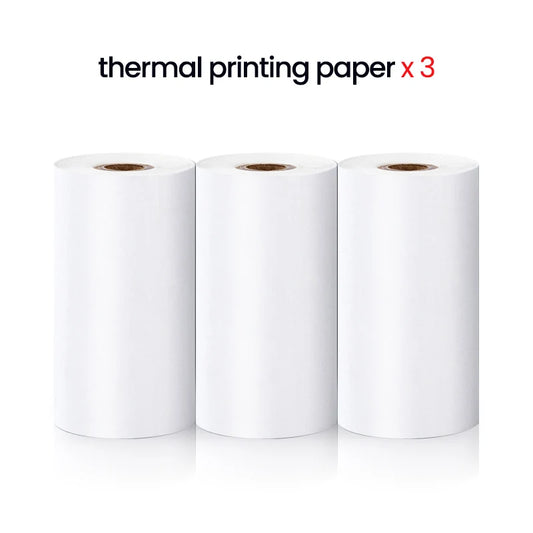Mini Printer Thermal Paper Colorful Adhesive Self-adhesive Rolls Paper Label Sticker  for Picture Photo Portable Printer 57mm
